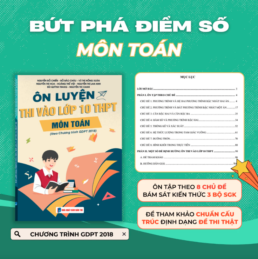 Ôn luyện thi vào lớp 10 THPT môn Toán